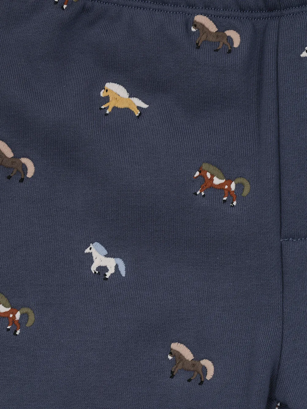 Stella McCartney Kids Trainingspak met geborduurd paard Blauw