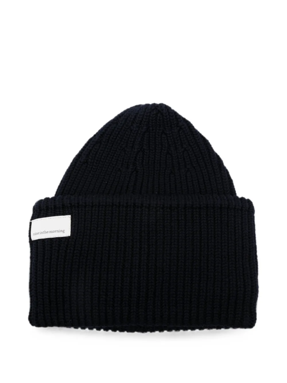 Nine In The Morning ribbed-knit beanie hat - Blu