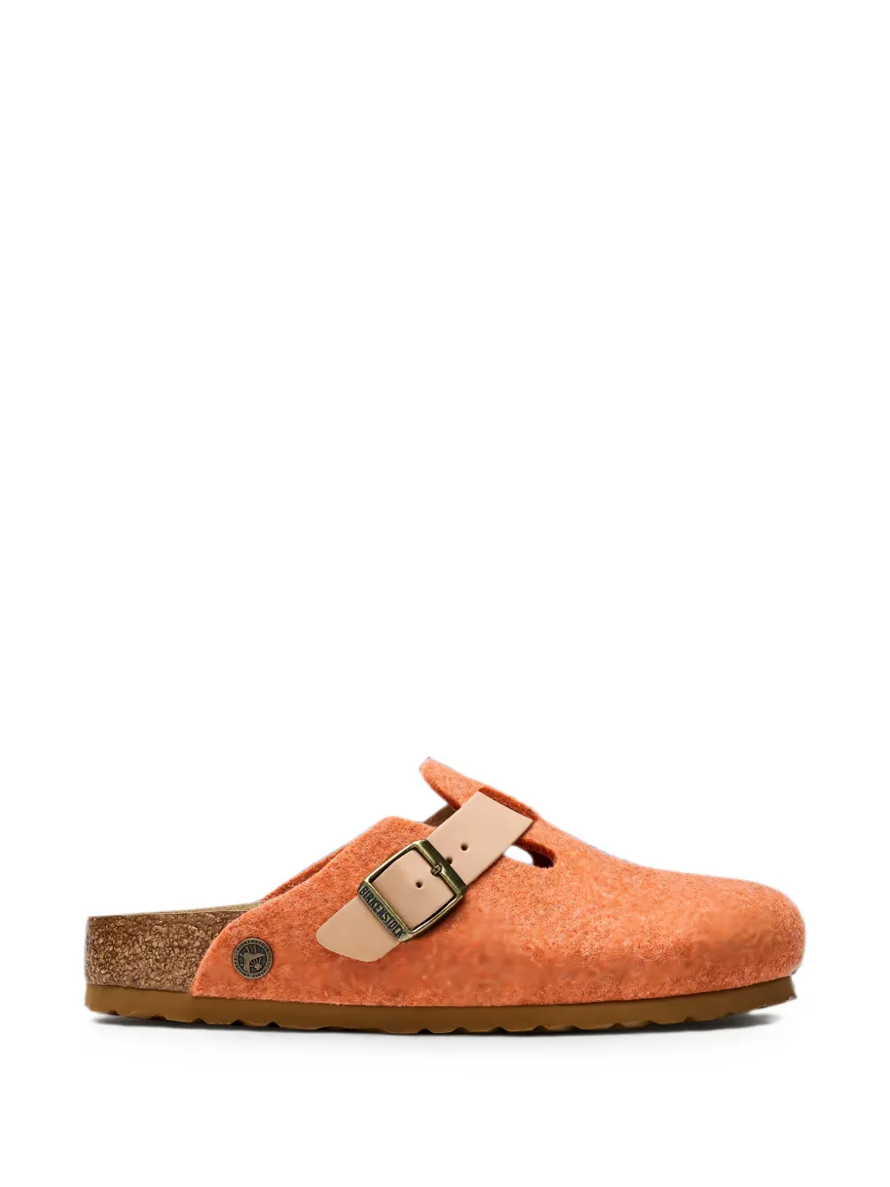 Birkenstock x Concepts Boston felt mules Oranje