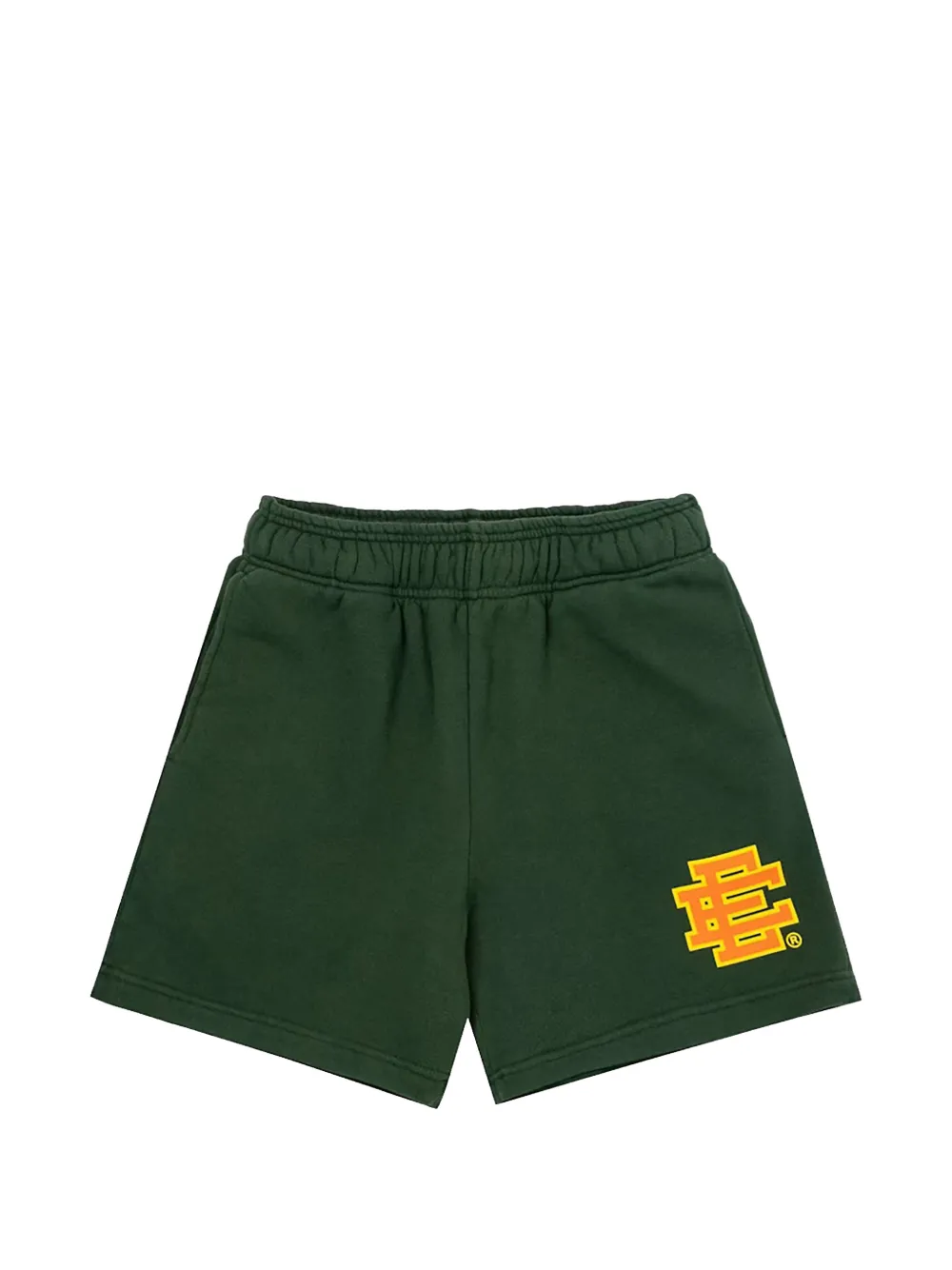 ERIC EMANUEL logo-print track shorts - Verde