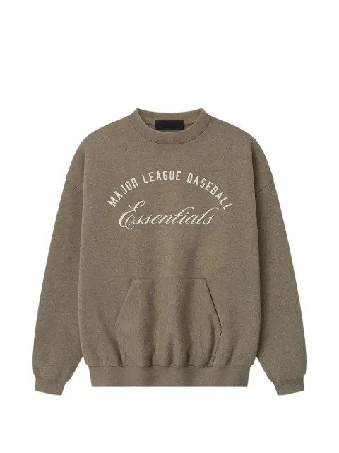 FEAR OF GOD ESSENTIALS x MLB logo-print sweatshirt