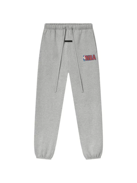 FEAR OF GOD ESSENTIALS x NBA logo-print track pants