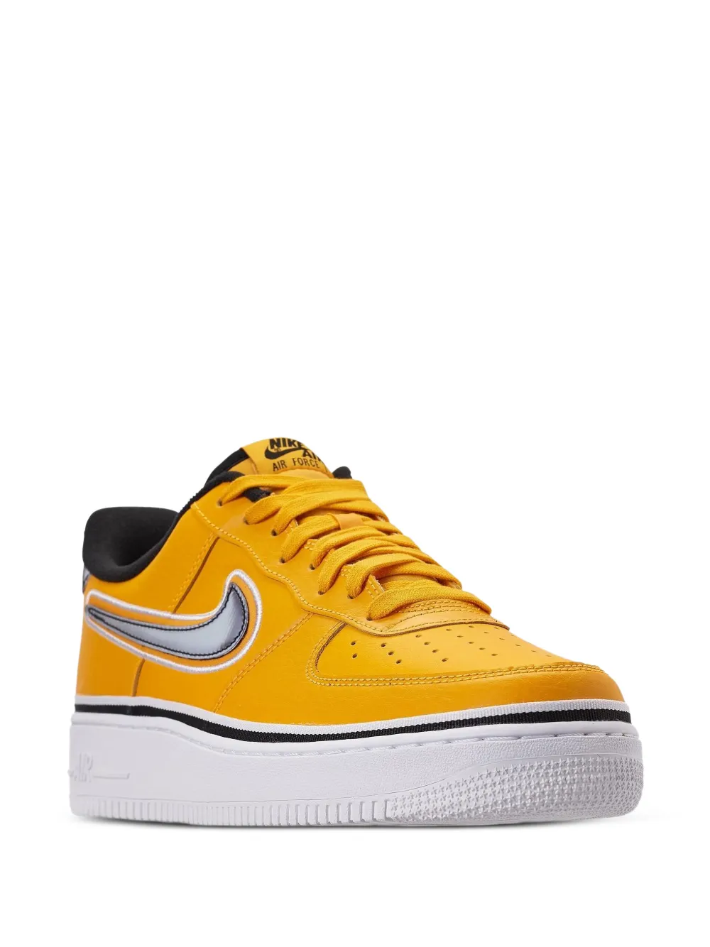 Nike x NBA Air Force 1 Low Lakers sneakers Geel