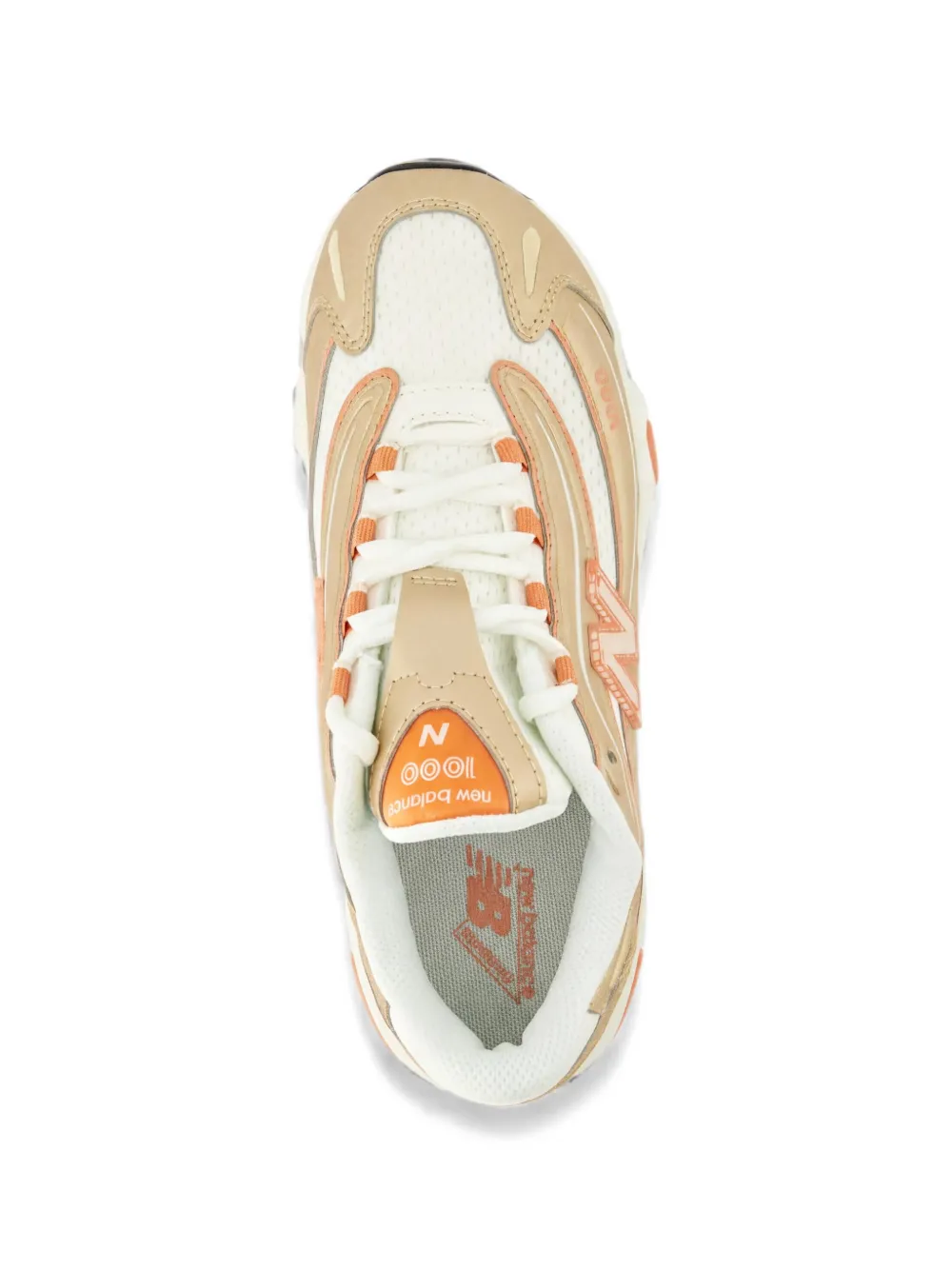 New Balance Kids 1000 panelled sneakers Wit