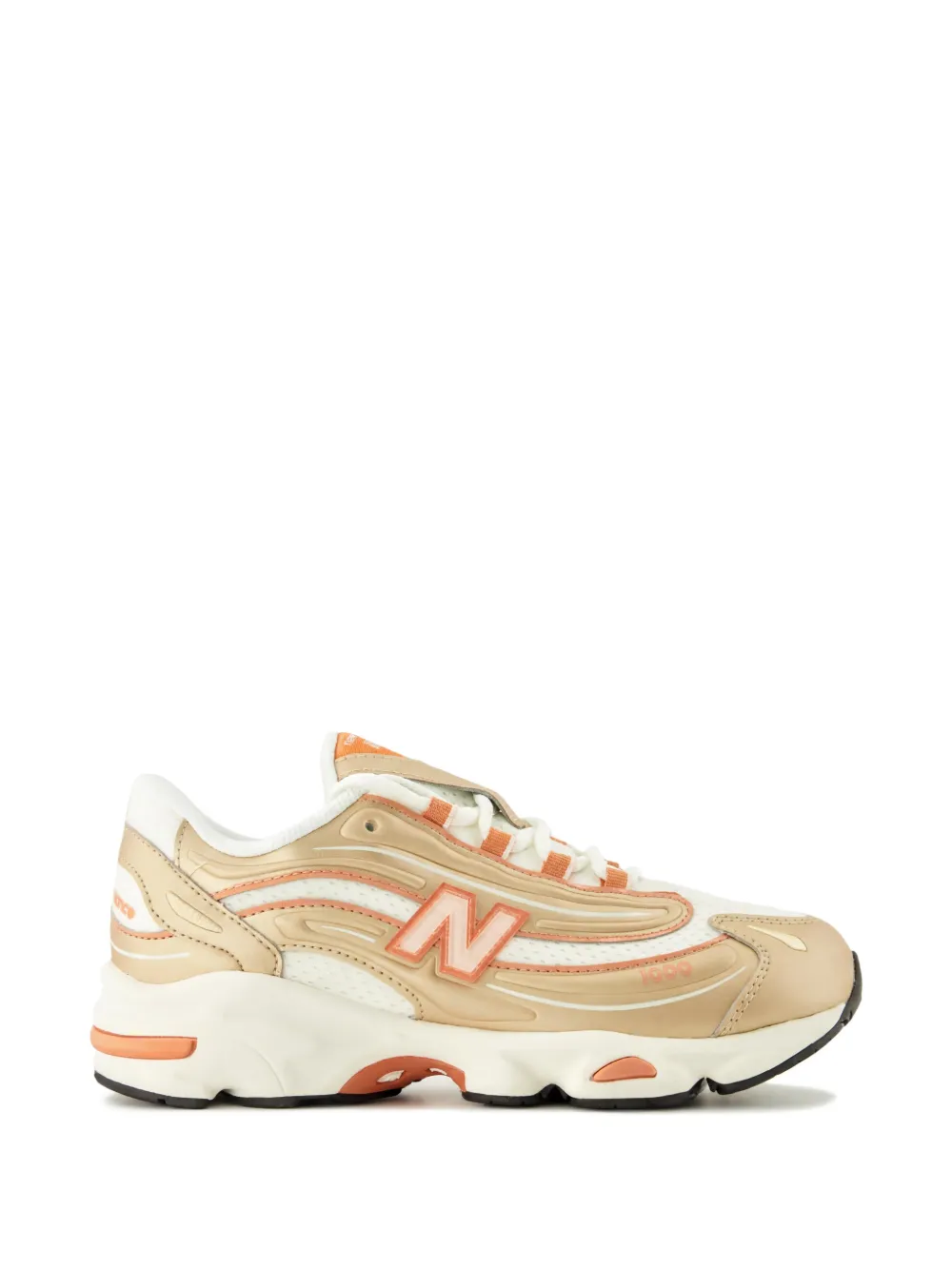 New Balance Kids 1000 panelled sneakers Wit