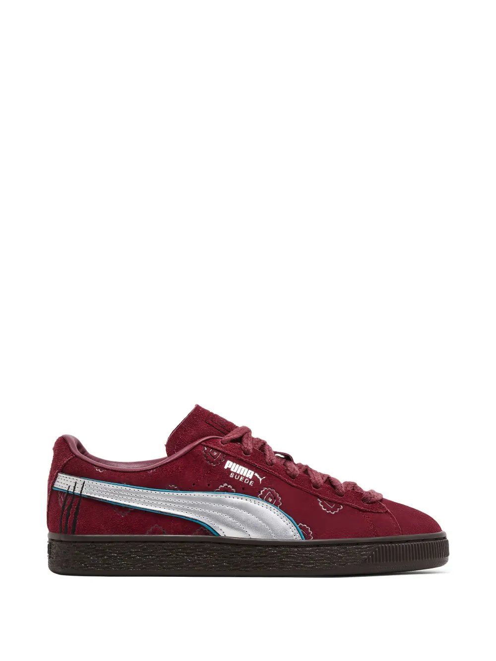 Puma Kids x One Piece suède sneakers Rood