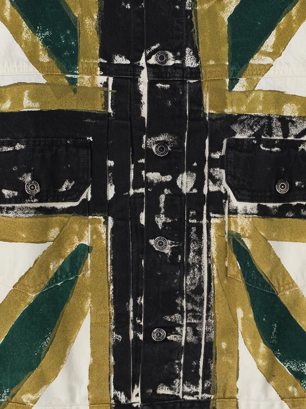 Denim Tears Union Jack Type-2 denim jack Wit