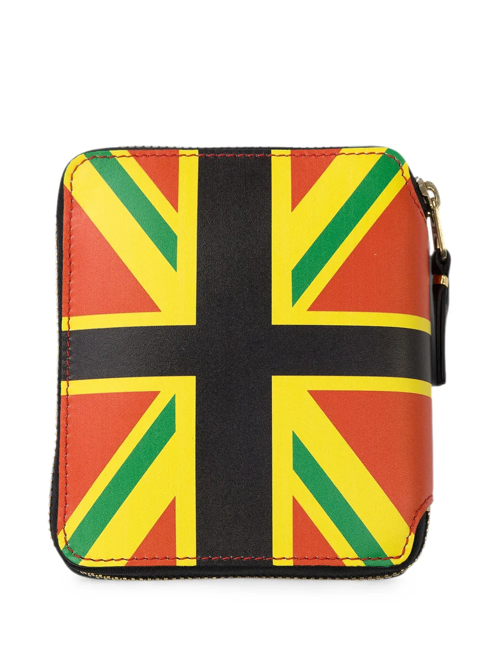 Denim Tears x Comme des Garçons Windrush Union Jack portemonnee Rood