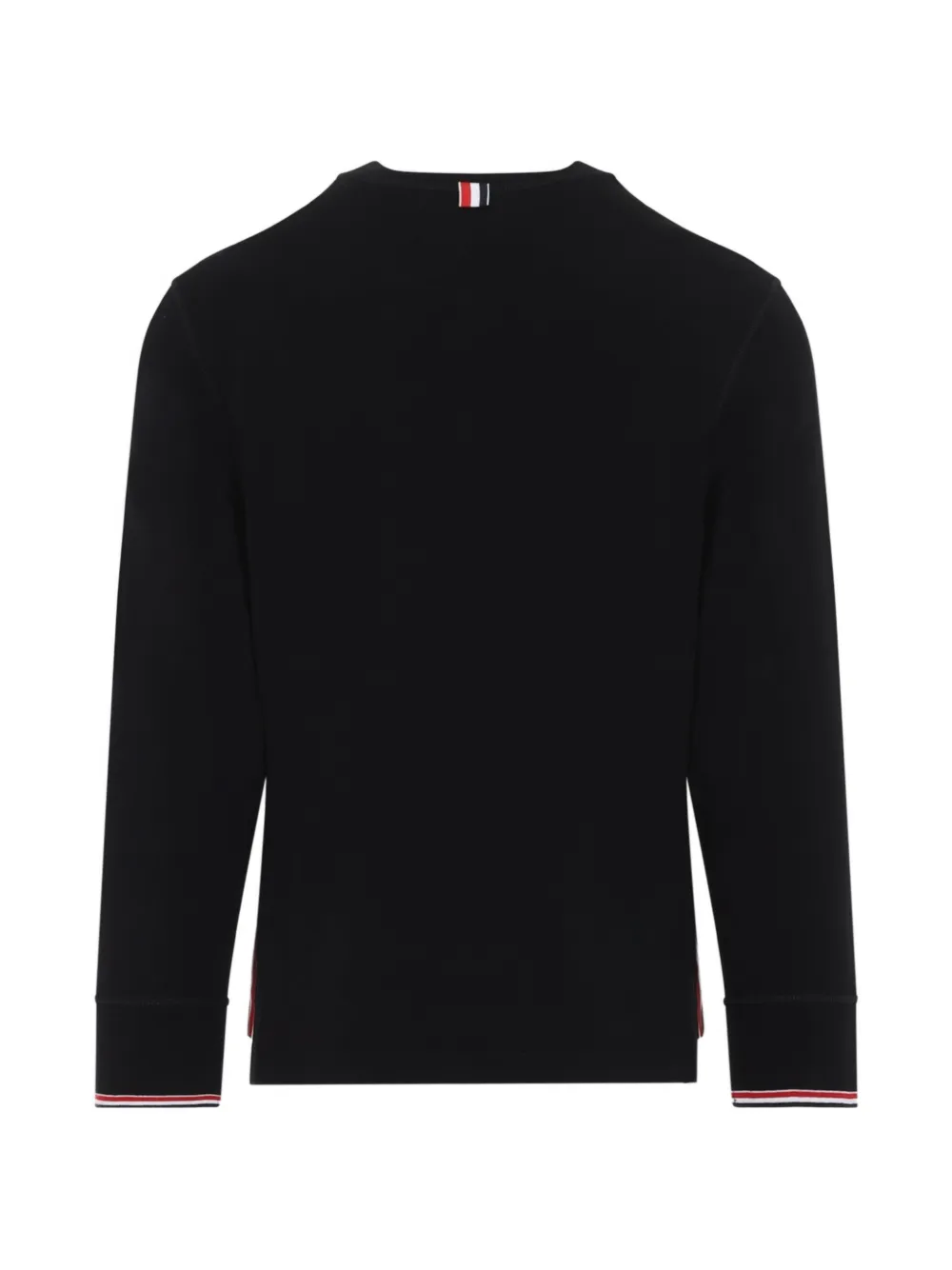 Thom Browne T-shirt met knopenbies Zwart