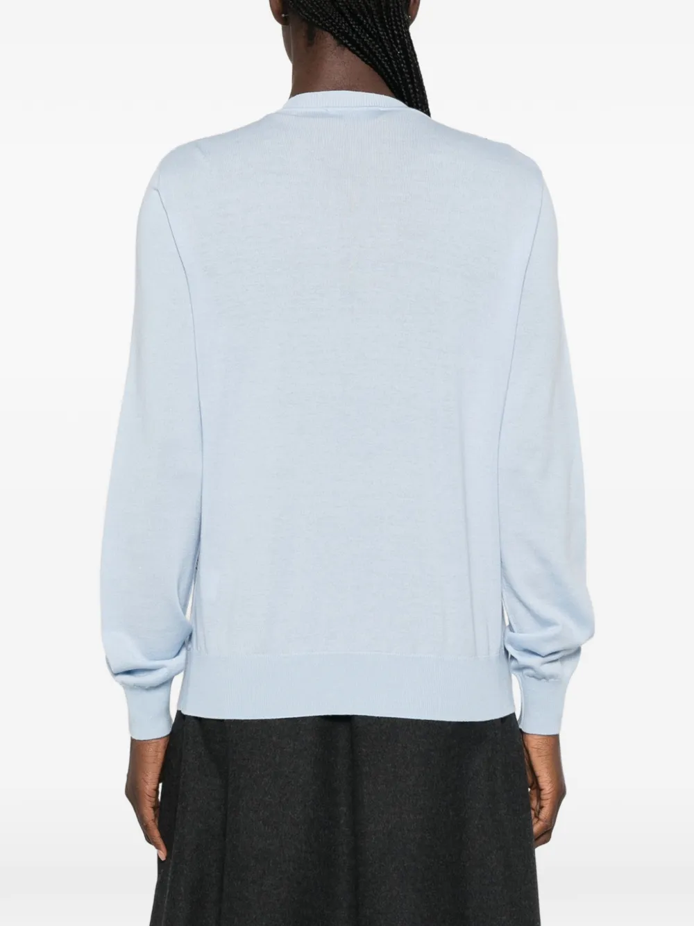 Fabiana Filippi Vest met lange mouwen Blauw