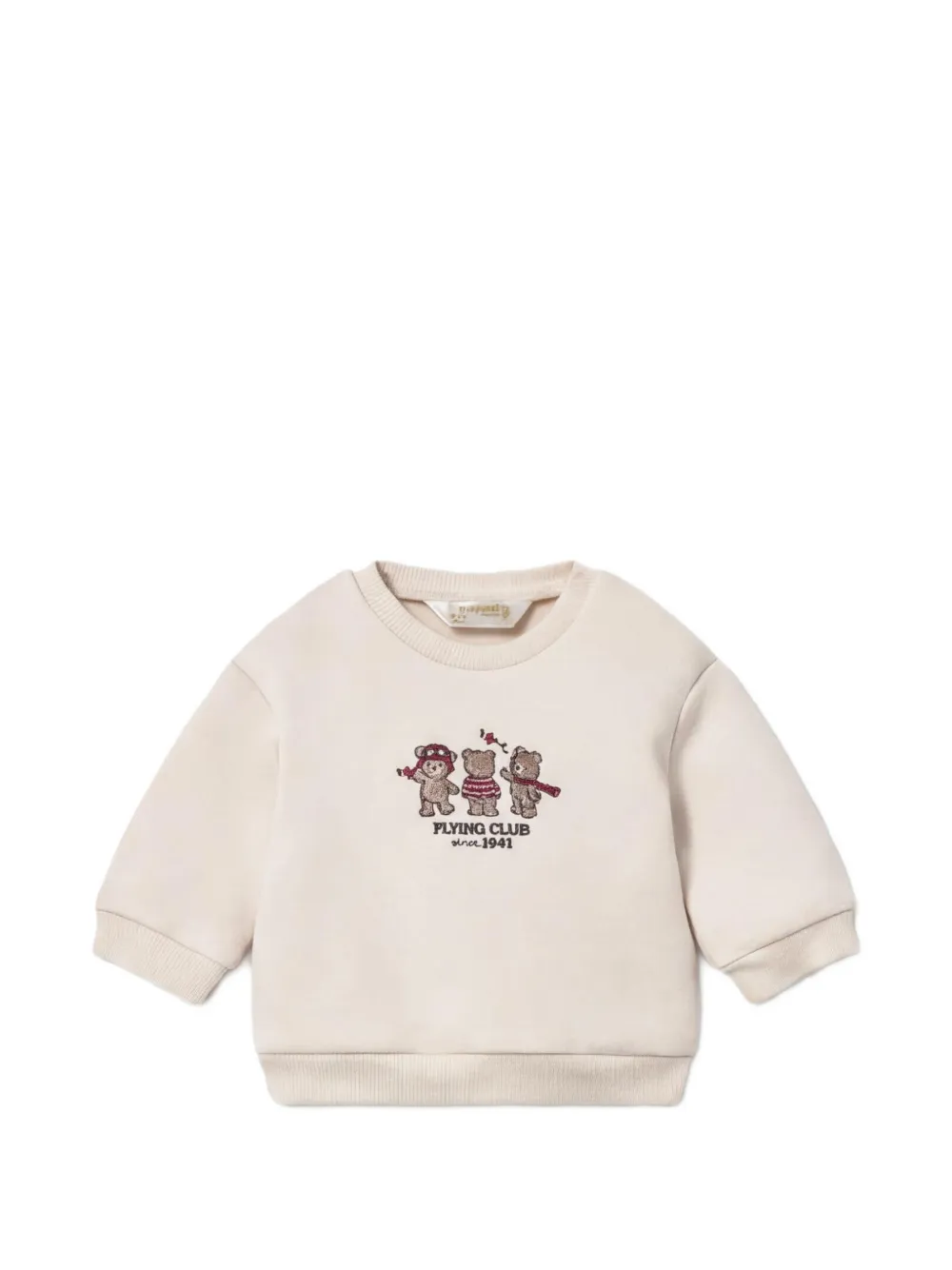 Mayoral bear-motif tracksuit set (set of two) - Toni neutri