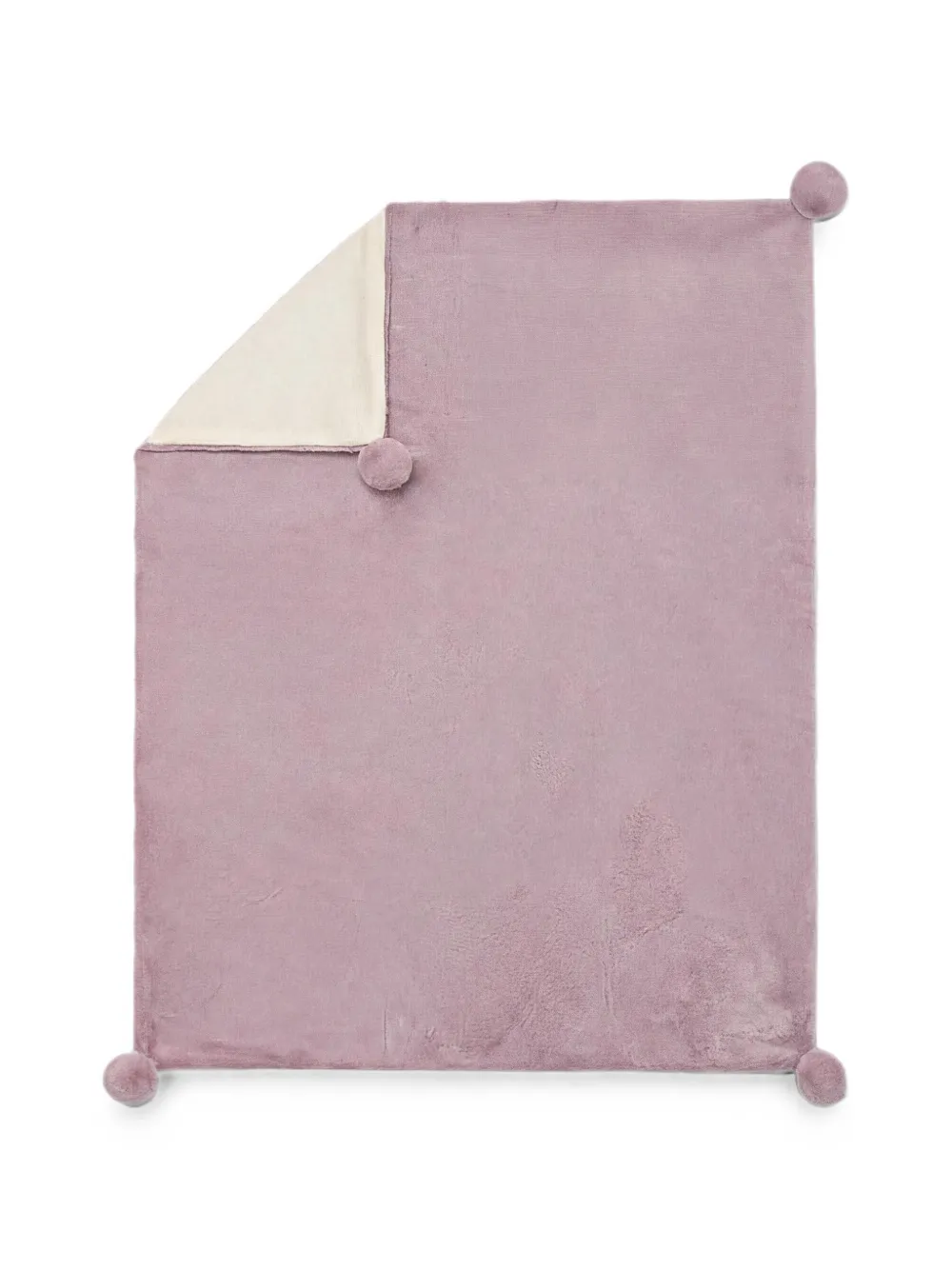 Mayoral Coperta con pompon - Rosa