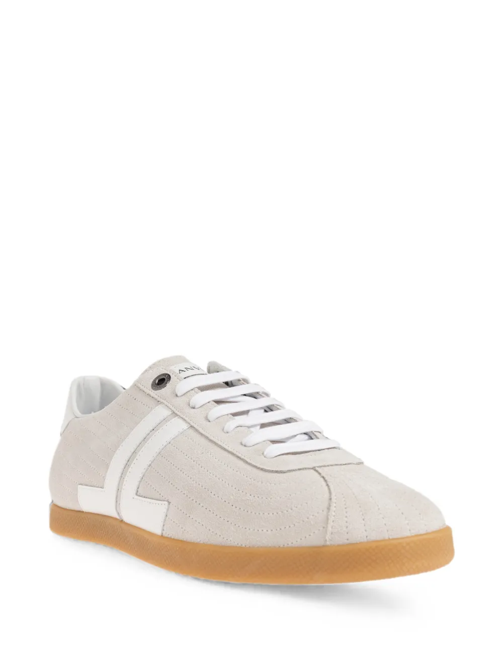 Lanvin Glen 2.0 leren sneakers Beige
