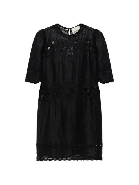 ISABEL MARANT Reldine cut-out embroidered mini dress