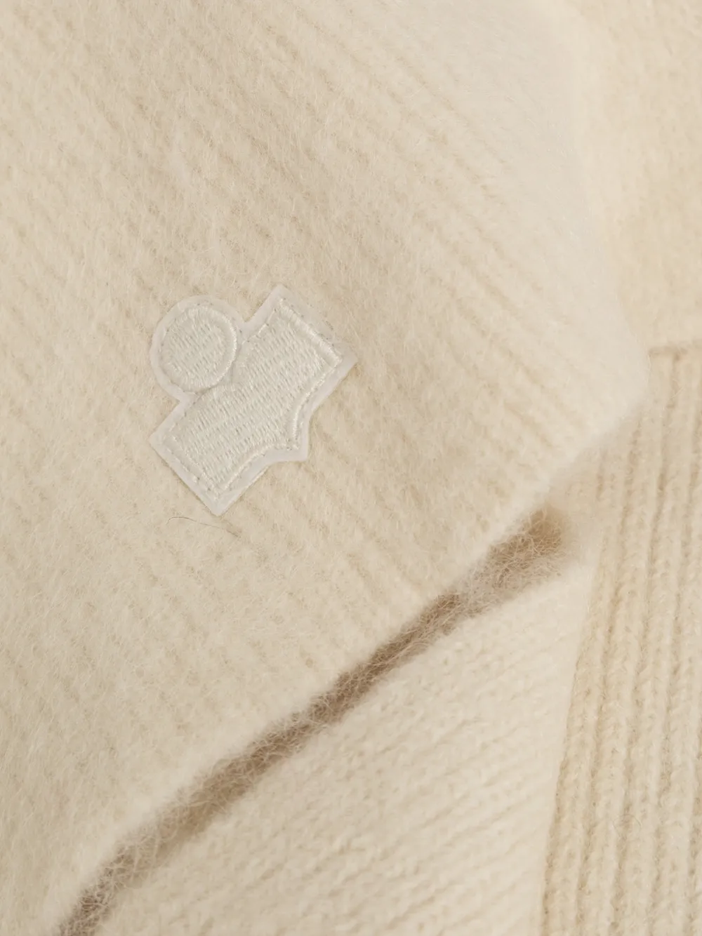 ISABEL MARANT Peliz alpaca sjaal Beige