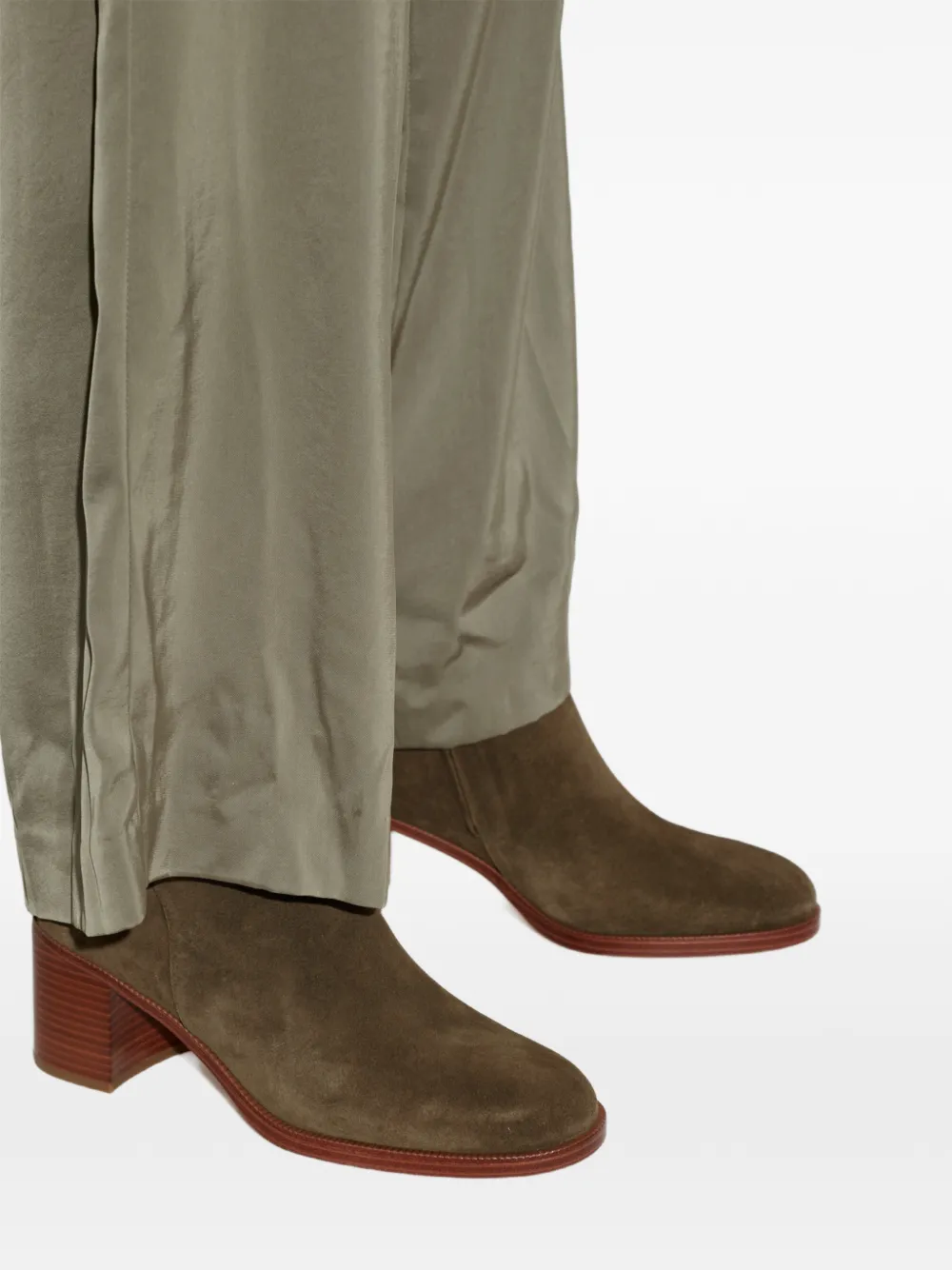 Michael Kors Rachel ankle boots with heel Groen