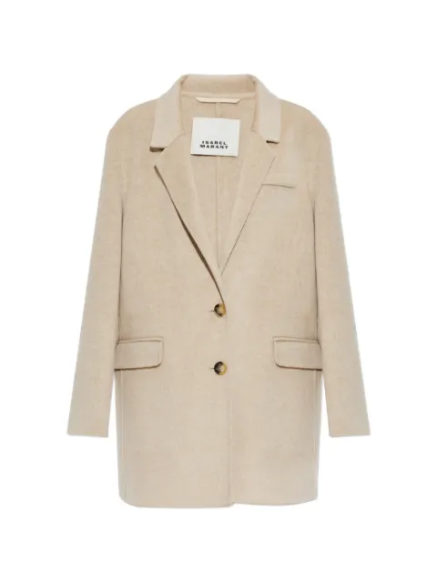 ISABEL MARANT manteau Colbya à revers crantés
