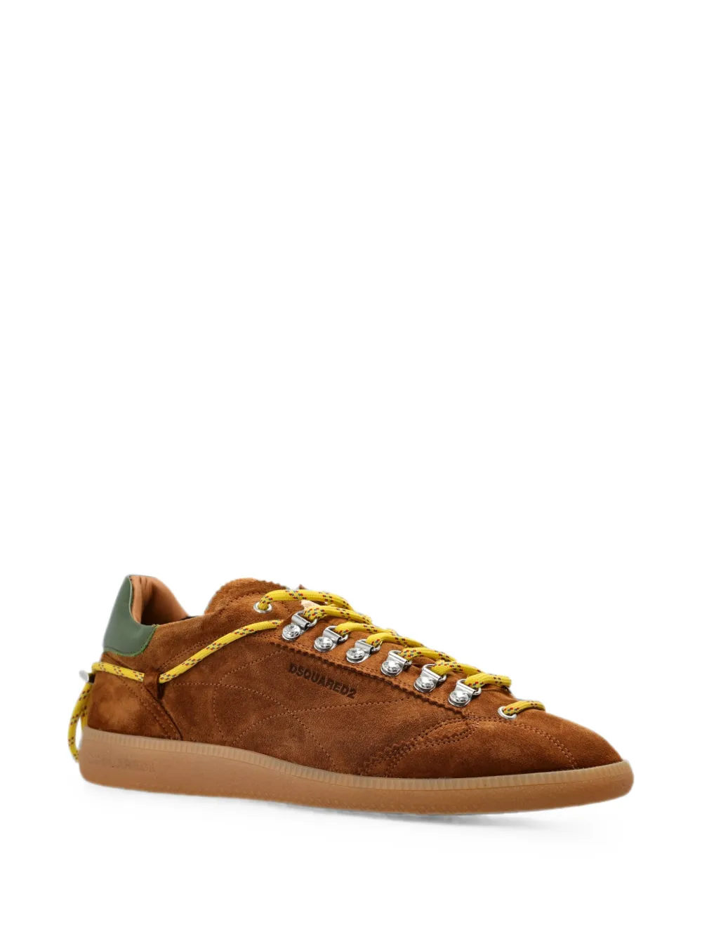 DSQUARED2 Rebel suede sneakers Bruin