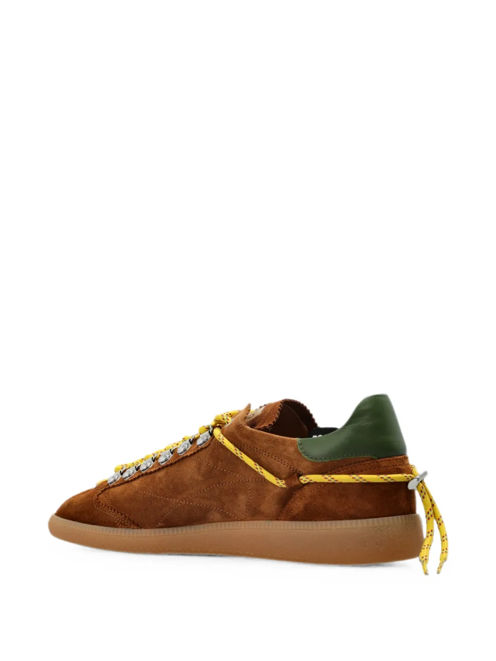 DSQUARED2 Rebel suede sneakers Bruin