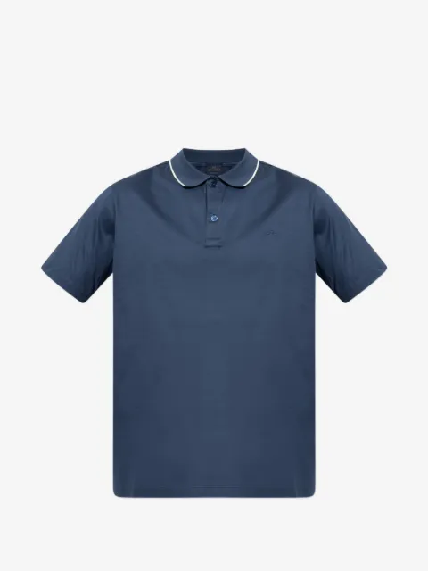 Paul & Shark logo-embroidered polo shirt