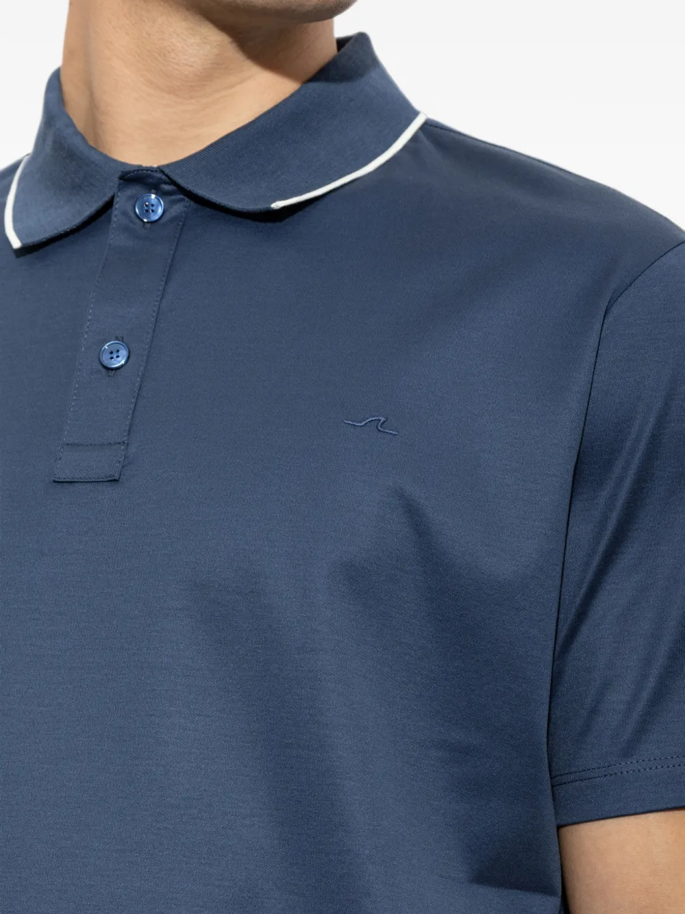 Paul & Shark Poloshirt met geborduurd logo Blauw