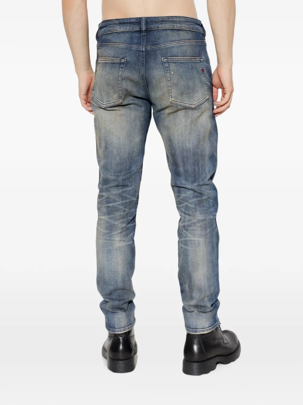 Diesel Jogg slim-fit jeans Blauw