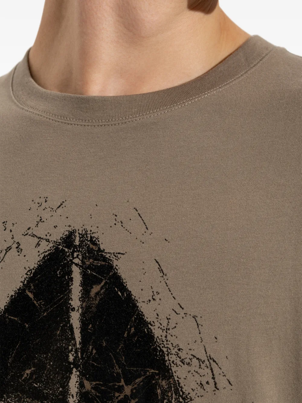 Moose Knuckles T-shirt met logoprint Bruin