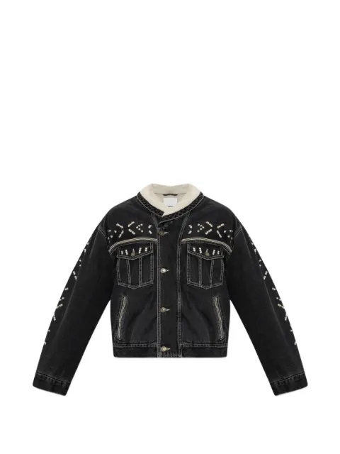 MARANT Jackson embroidered denim jacket