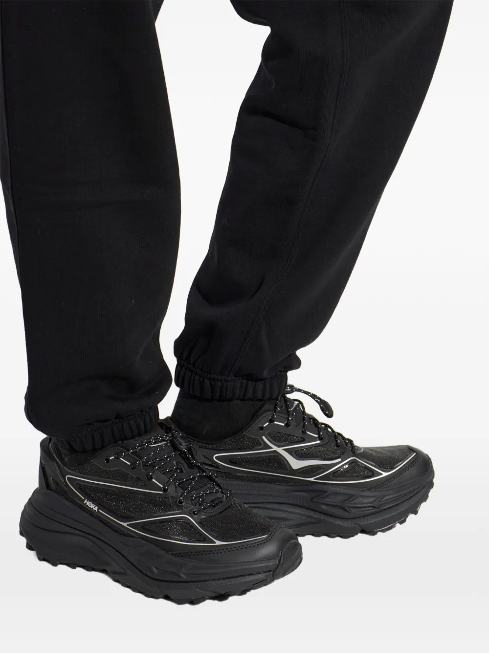 HOKA Stinson One7 sneakers Zwart