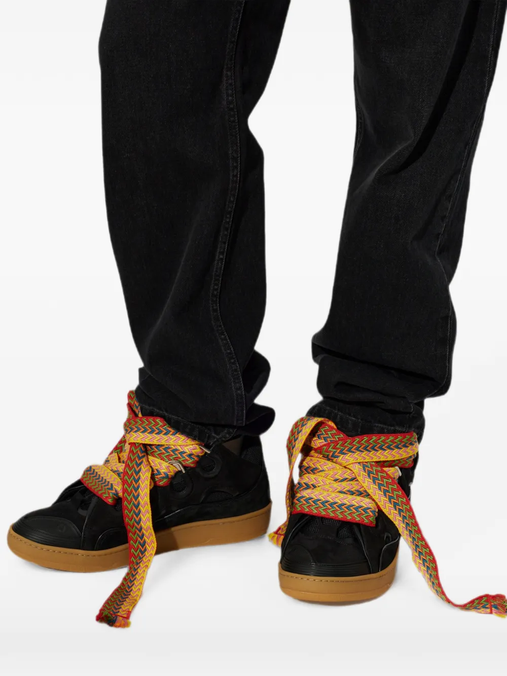 Lanvin Curb sneakers Zwart