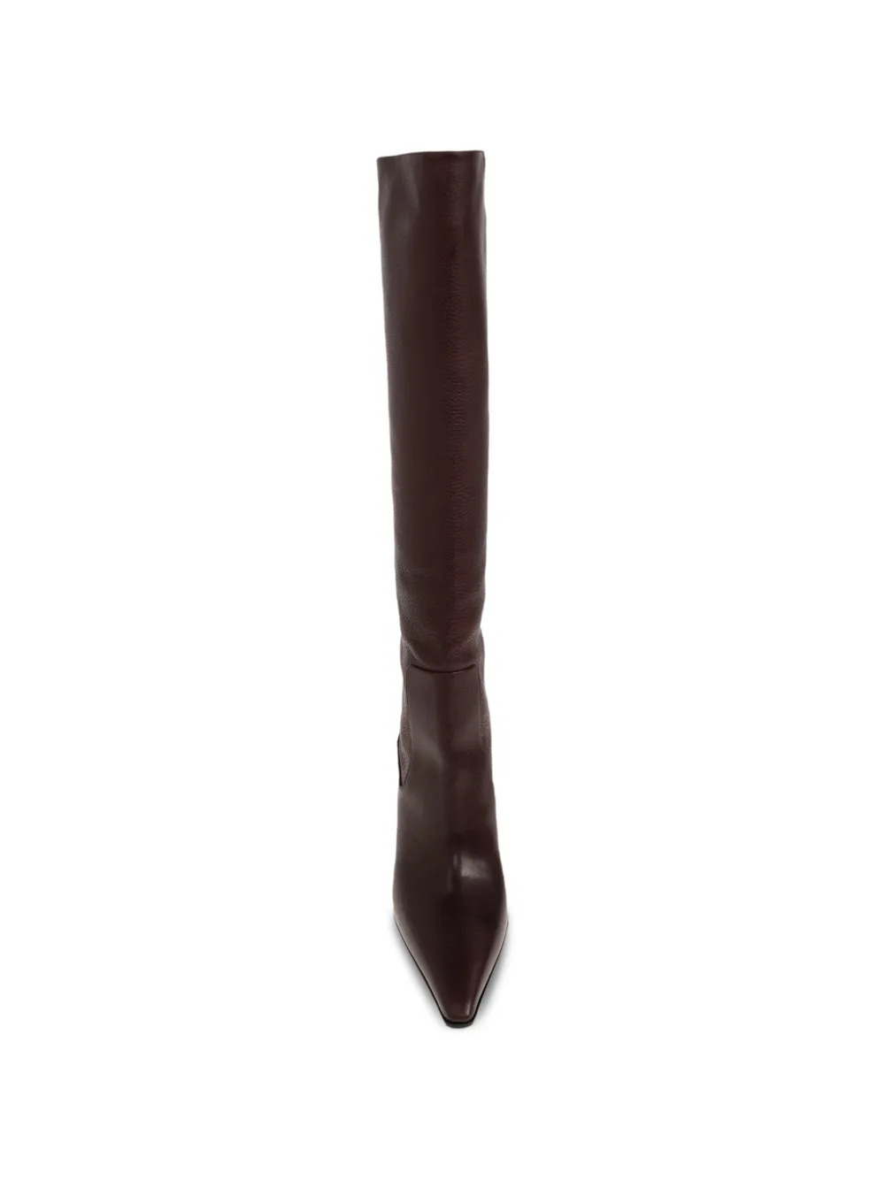 DSQUARED2 leather heeled boots Bruin