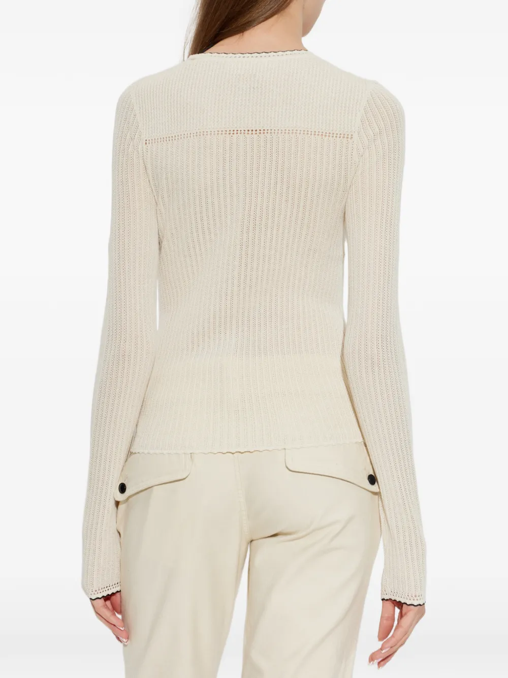 ISABEL MARANT Siofra vest Beige