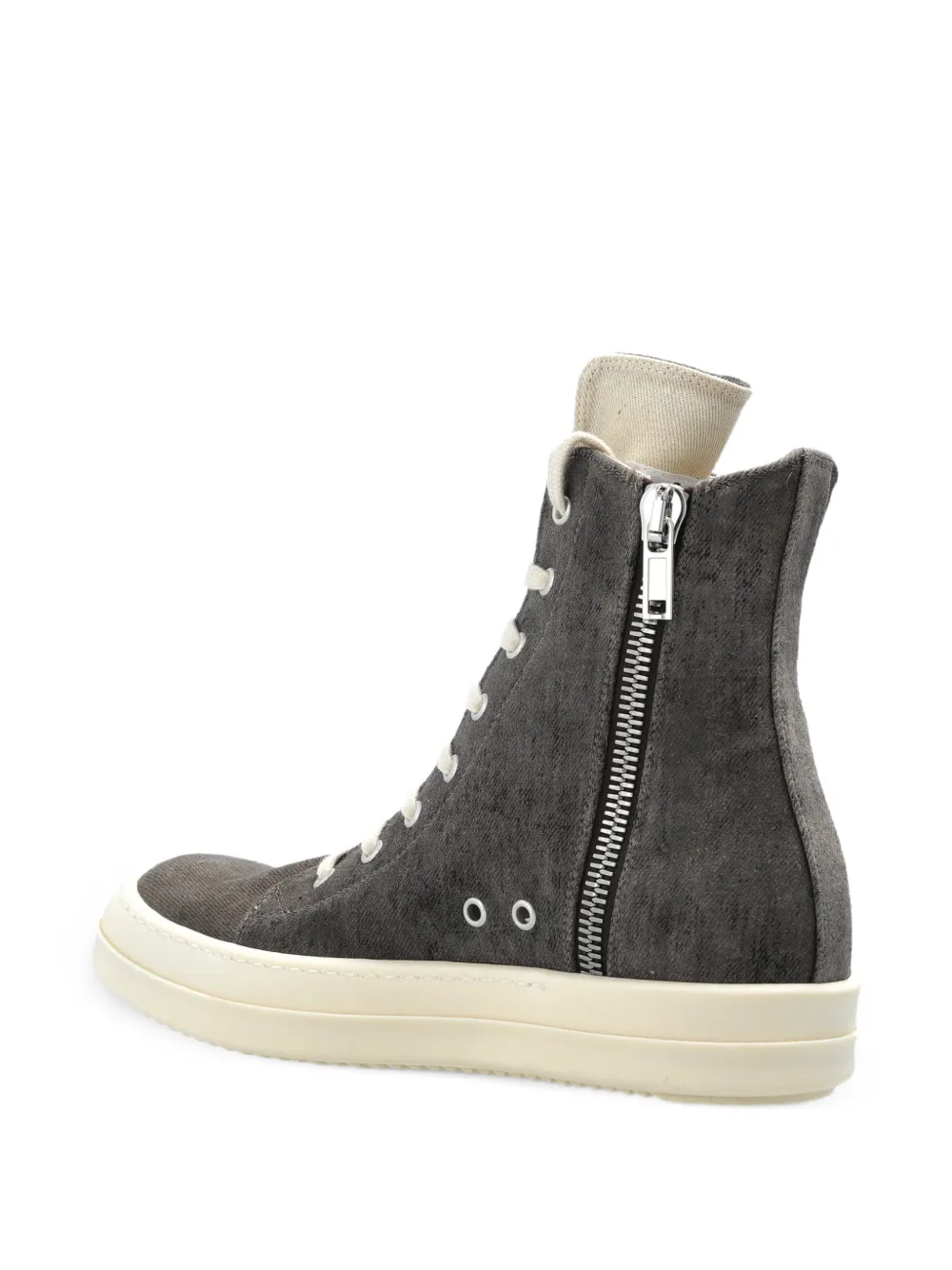 Rick Owens DRKSHDW ankle-high sports shoes Vegan Sneaks Grijs