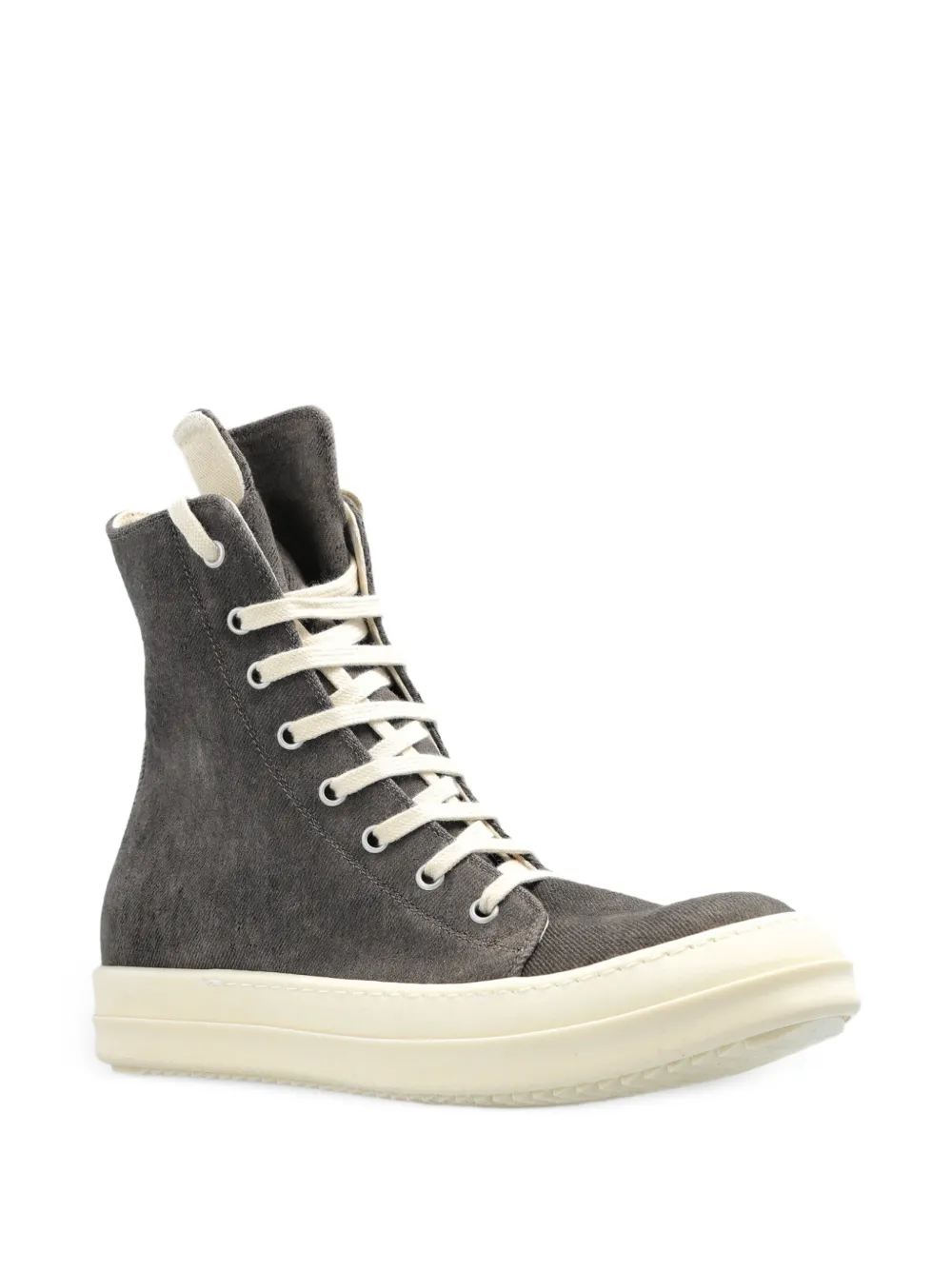Rick Owens DRKSHDW ankle-high sports shoes Vegan Sneaks Grijs