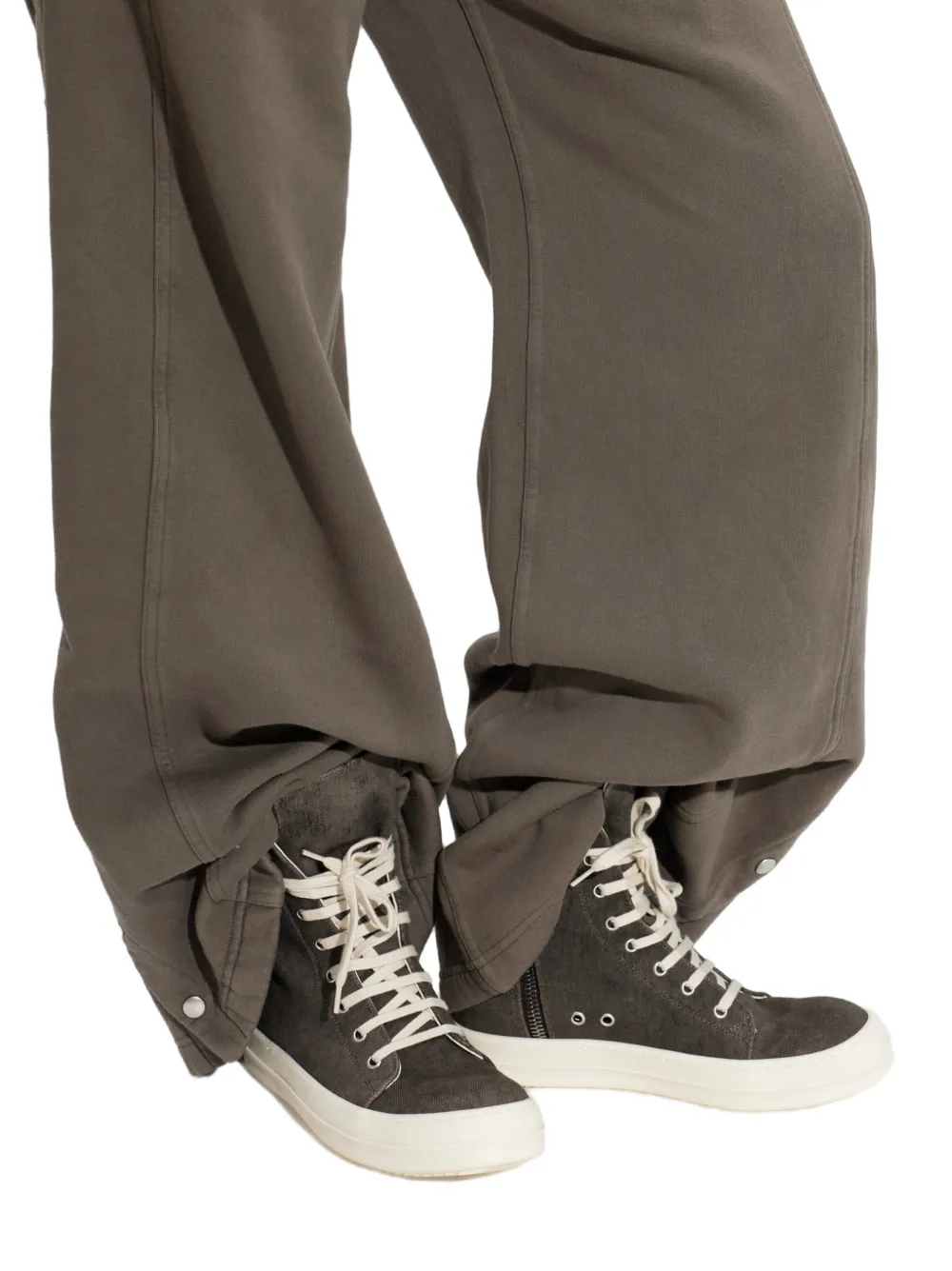 Rick Owens DRKSHDW ankle-high sports shoes Vegan Sneaks Grijs