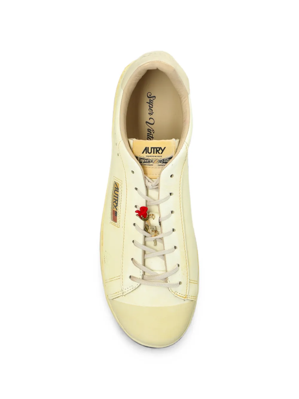 Autry Dallas low super vintage sneakers Beige