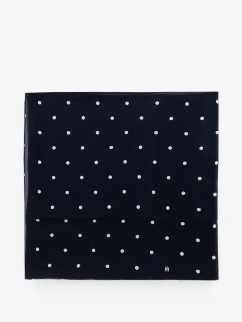 Dolce & Gabbana polka-dot silk scarf