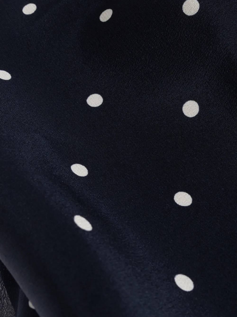 Dolce & Gabbana Sjaal met stippen Blauw