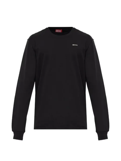 Diesel logo-plaque long-sleeve T-shirt