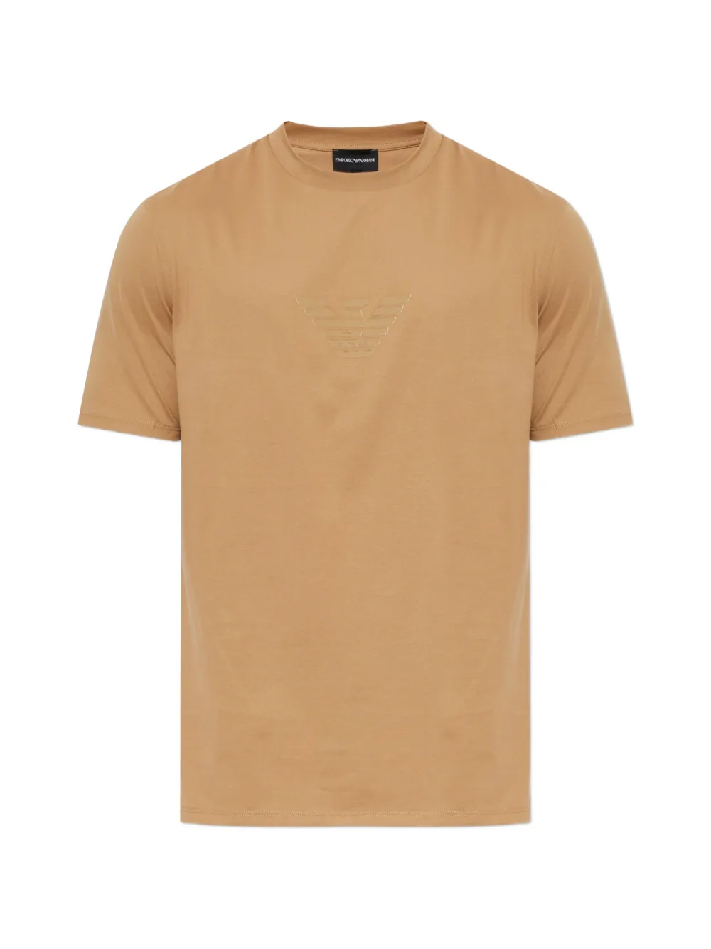 Emporio Armani T-shirt essential slim-fit in pima cotton jersey - Toni neutri