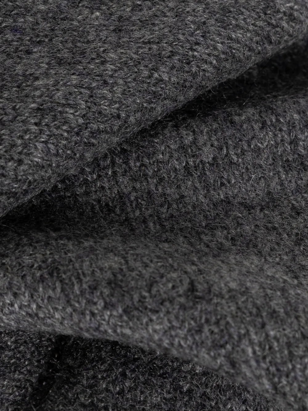 Lisa Yang Florianne Mélange-effect Scarf in Grey, view 3