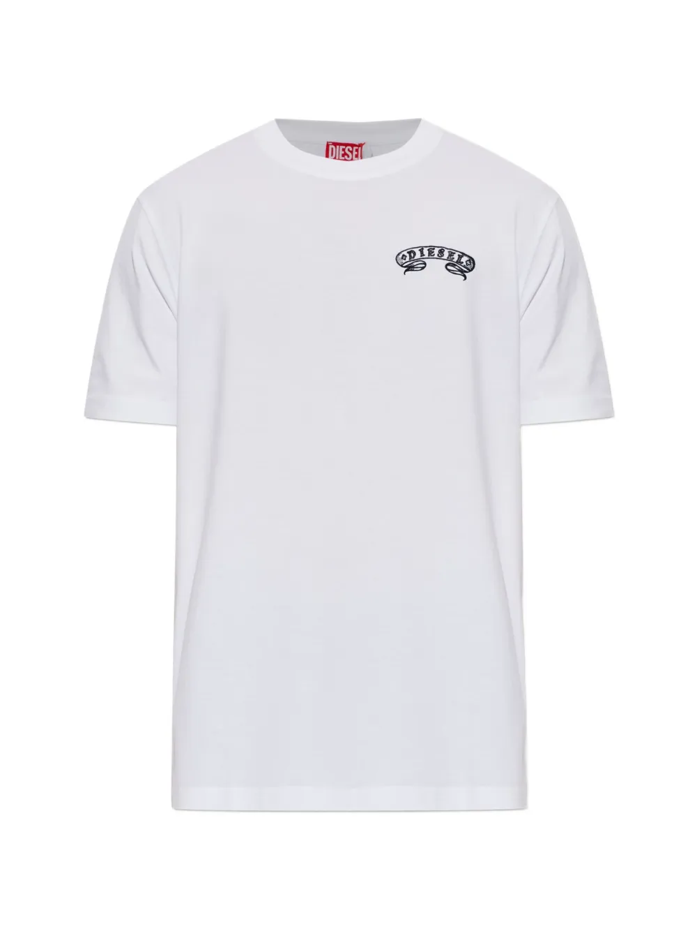 Diesel T-Adjust-AA9 logo-print T-shirt - Bianco