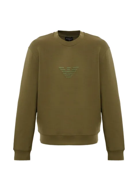 Emporio Armani sweatshirt essential in cotton double jersey