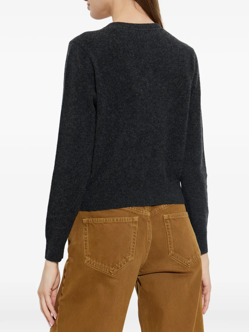 ISABEL MARANT Idesia vest met knopen Grijs