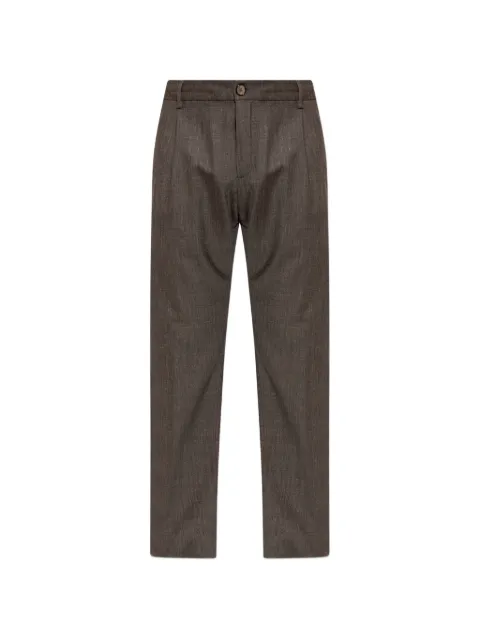 Paul & Shark straight-leg tailored trousers