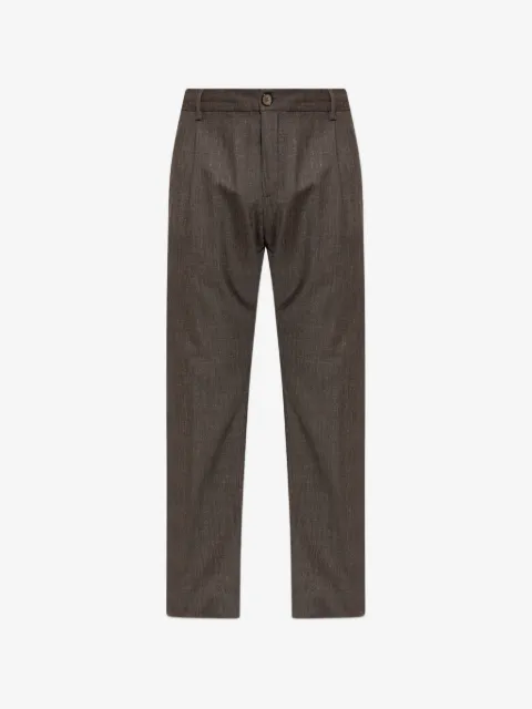 Paul & Shark straight-leg tailored trousers