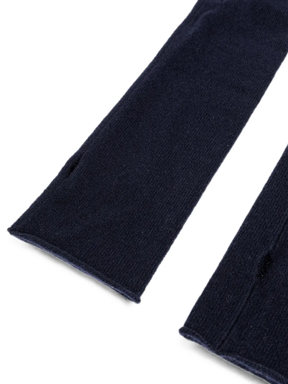 Lisa Yang Aspen vingerloze handschoenen Blauw