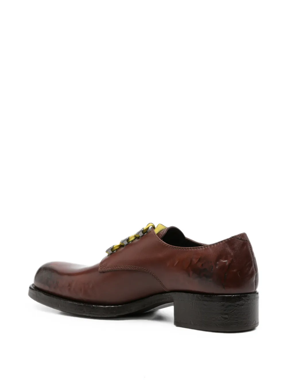 Prada leather lace-up shoes Bruin