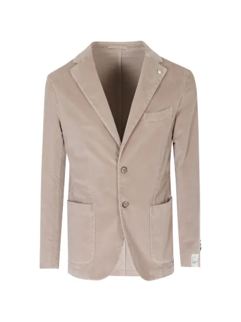 L.B.M. 1911 single-breasted corduroy blazer
