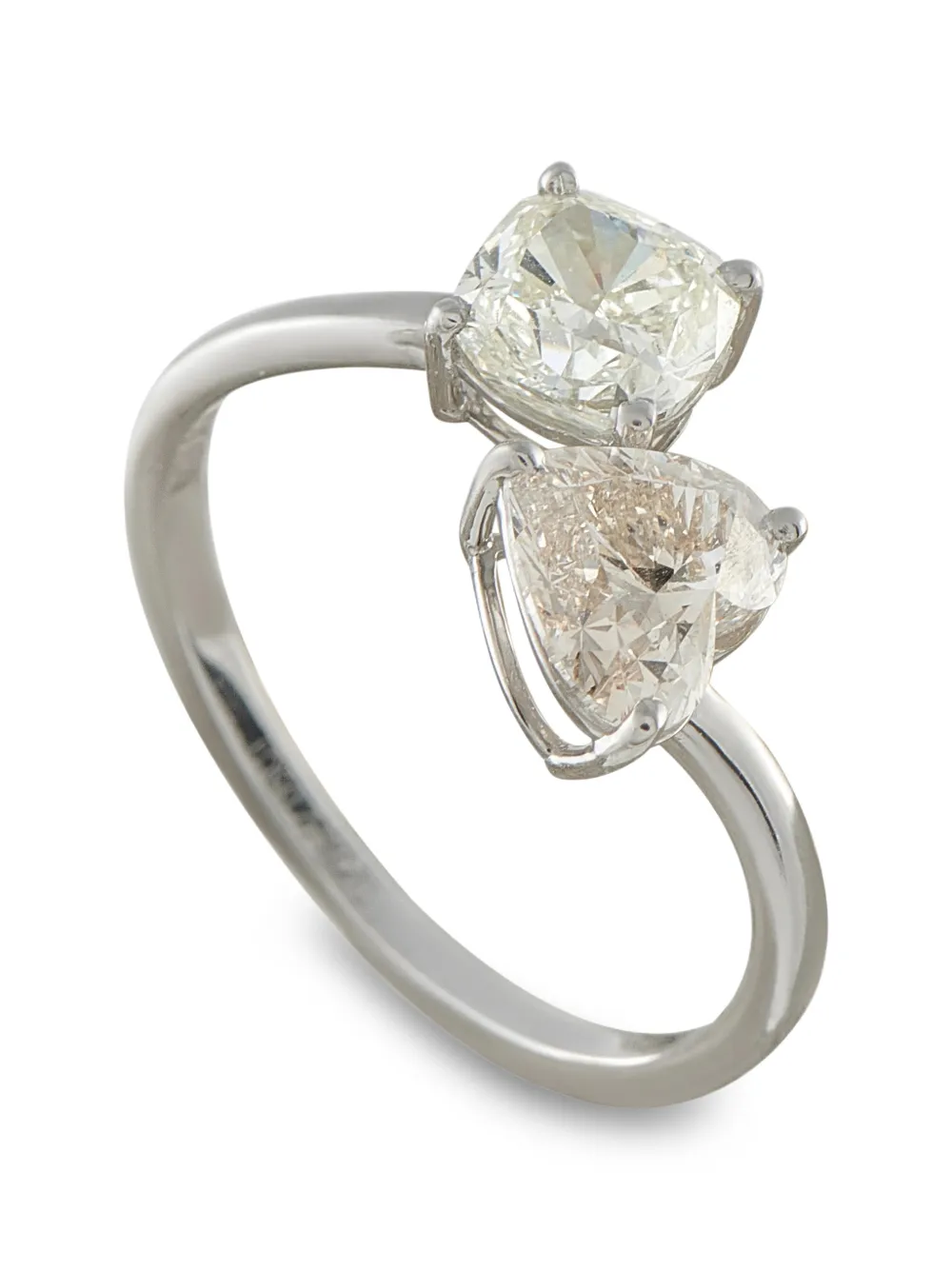 LB Exclusive Toi et Moi diamond ring - Silber
